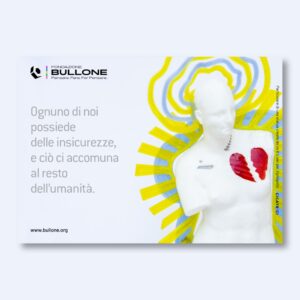 Fondazione Bullone hug card umanità