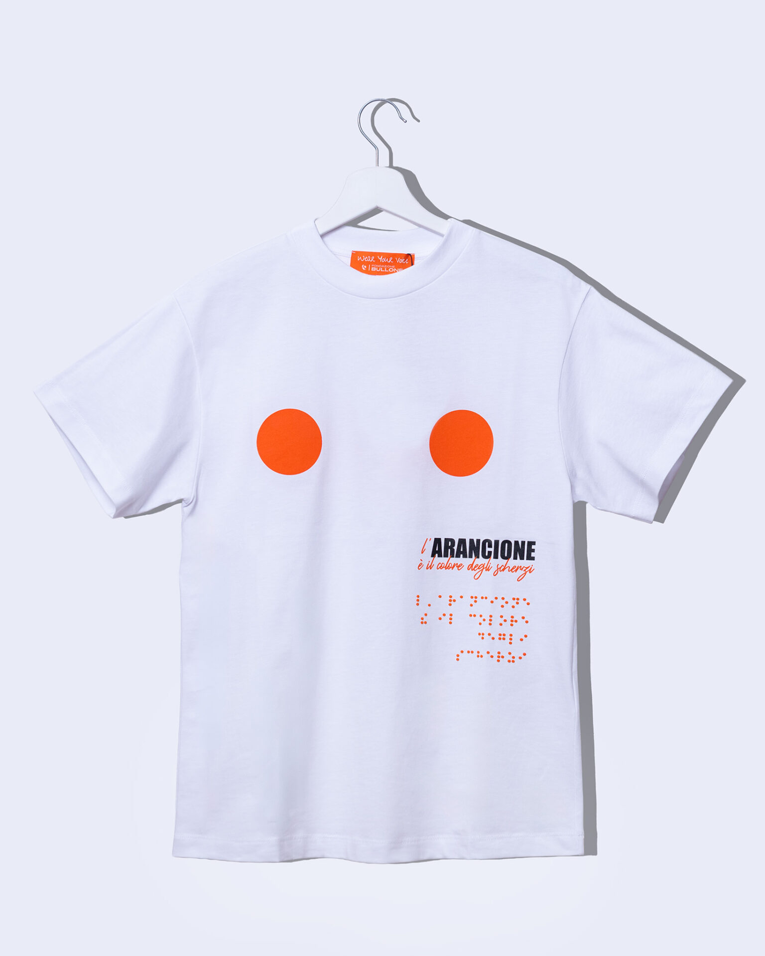 T-shirt Wear Your Voice - L’arancione è il colore degli scherzi - immagine 8
