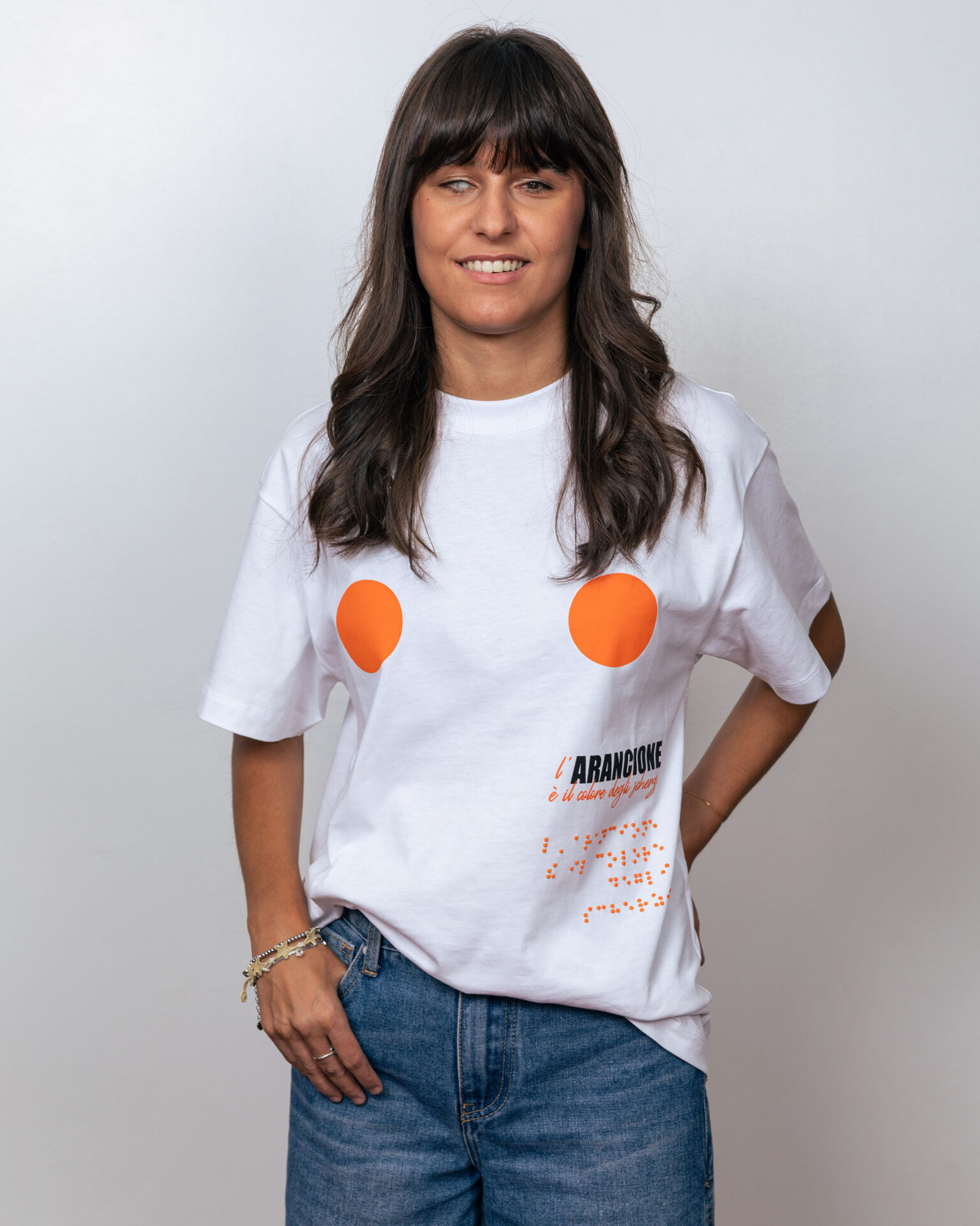 T-shirt Wear Your Voice - L’arancione è il colore degli scherzi - immagine 7