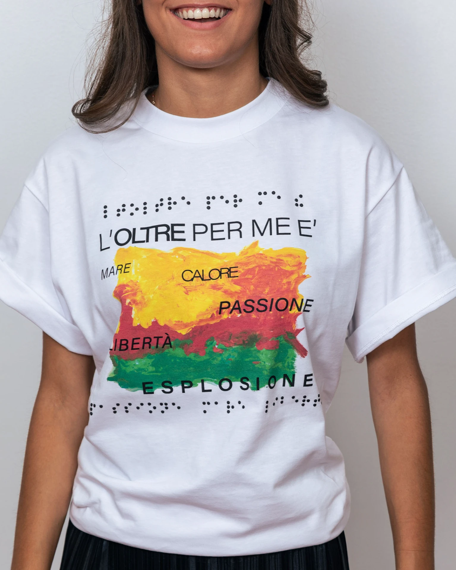 T-shirt Wear Your Voice - L'oltre - immagine 7